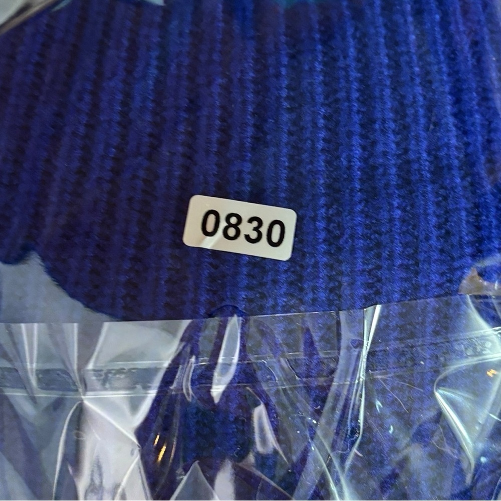 Ulla Popkin Blue Knit Pullover High Low Sweater Size 20/22 - Picture 10 of 10